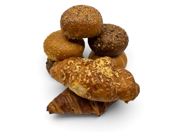 Krokante broodjes/croissants