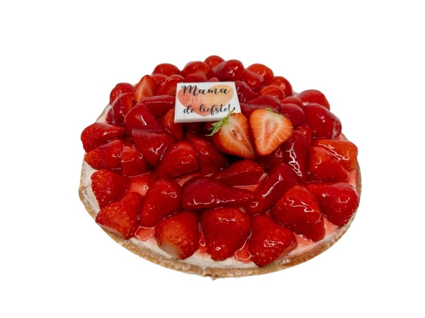 Moederdag Aardbeienvlaai 8 pers